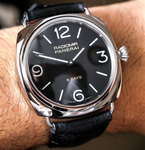 panerai radiomir on small wrist|panerai radiomir black.